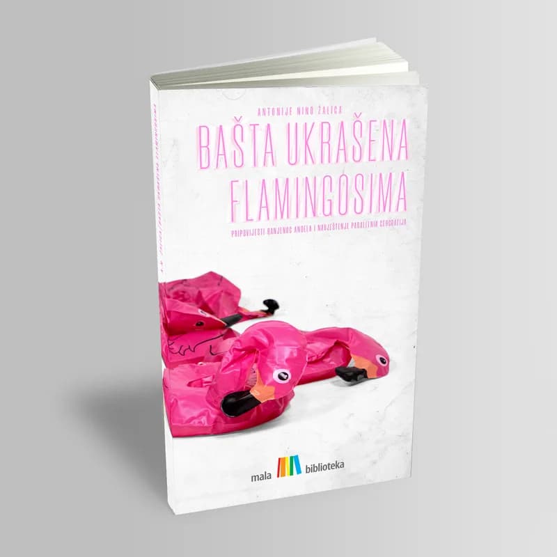 Bašta ukrašena flamingosima